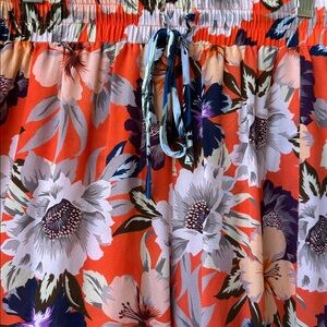 EUC JOHNNY WAS jade Poonam Cropped silk pants, XS